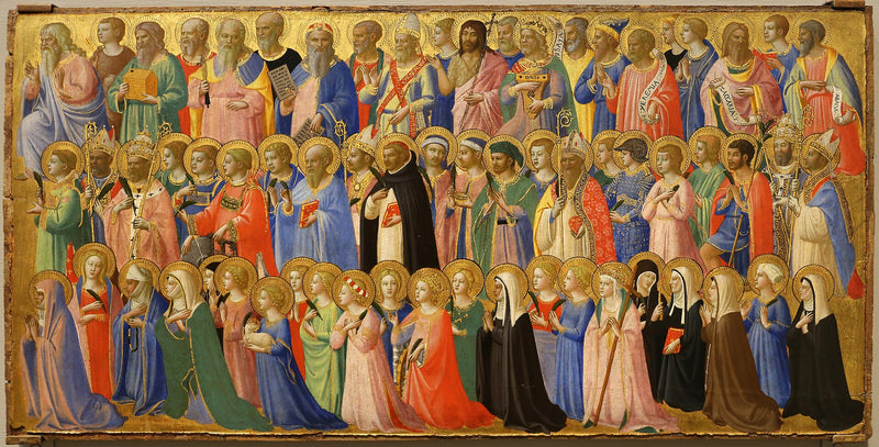 Cristo glorificado na corte do céu, de Fra Angelico